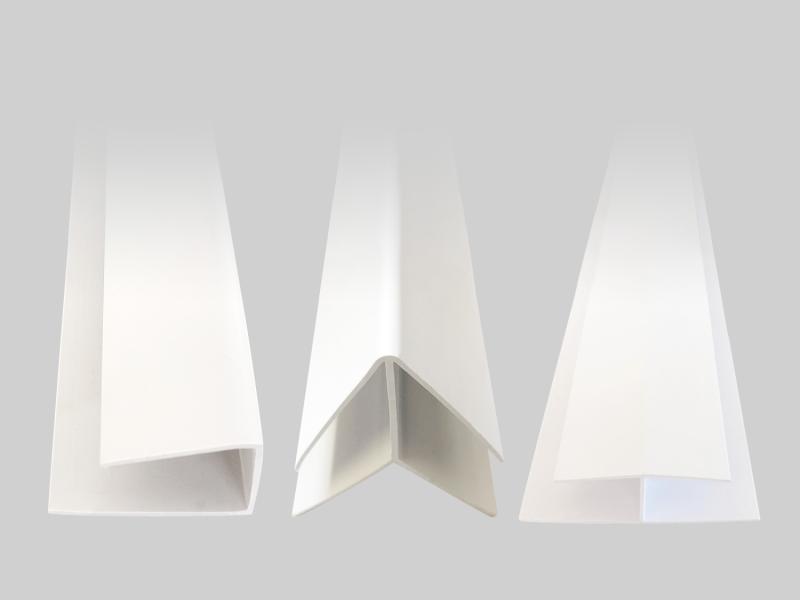 Preview: Wand- und Deckenpaneele aus PVC, weiß